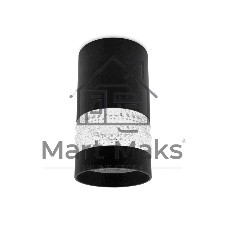 Светильник Ambrella light TN374 SBK черный песок GU5.3 D65*117
