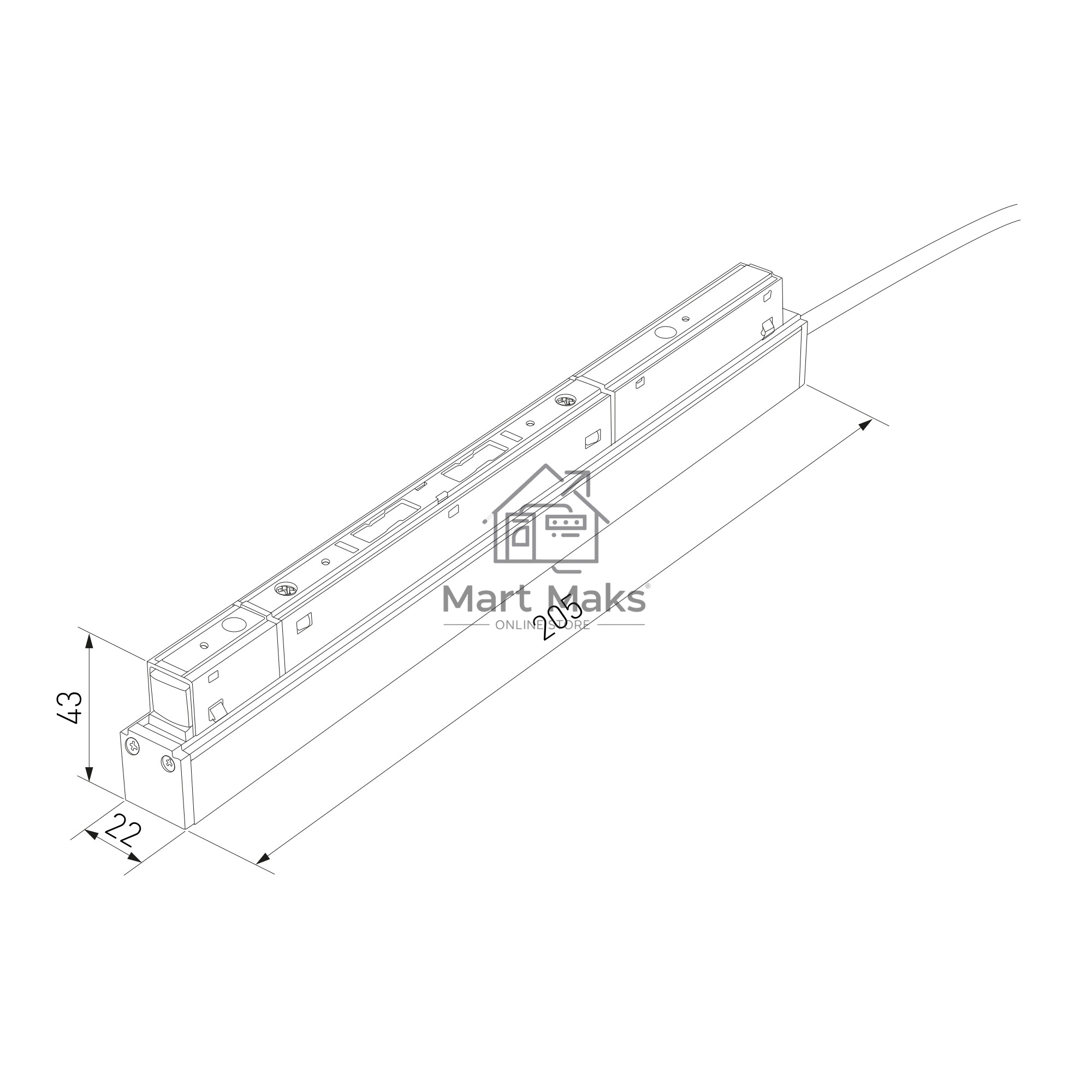 Slim Magnetic Блок питания 100W 95043/00