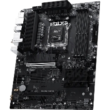 Материнская плата MSI PRO B850-S EVO WIFI, AM5, AMD B850, 4xDDR5 (до 256 ГБ), 4xSATA, 3xM.2 (1xPCIe 5.0, 2xPCIe 4.0), 1xPCIe 5.0 x16, 1xPCIe 4.0 x16, 1xHDMI, 1xDP, 1x5Gb LAN, Wi-Fi 7, Bluetooth 5.4, 1xUSB-C 10Gbps, 2xUSB-A 10Gbps, 2xUSB-A 5Gbps, 4xUSB-A 2.0, 3x3.5 мм, 7.1, чёрный, ATX
