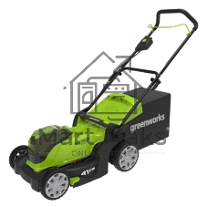 Газонокосилка аккумуляторная GreenWorks G24X2LM41, 40 В, 0 Ач