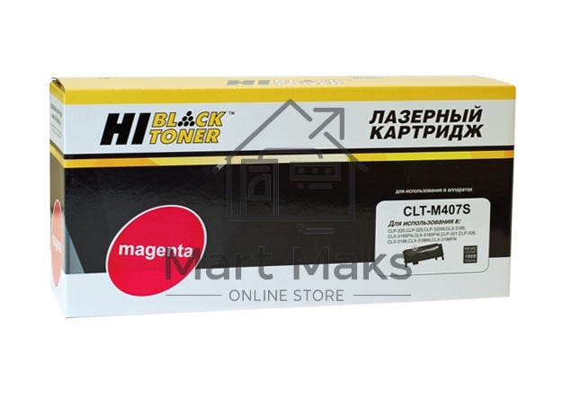 Расходные материалы Hi-Black CLT-M407S Картридж для  Samsung CLP320/320N/CLX-3185/3185N/FN M с чипом      