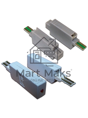 Штекер комплексной защиты для 1 пары, 260В, 10А/10Ка, с индикатором Штекер комплексной защиты для 1 пары, 260В, 10А/10Ка, с индикатором