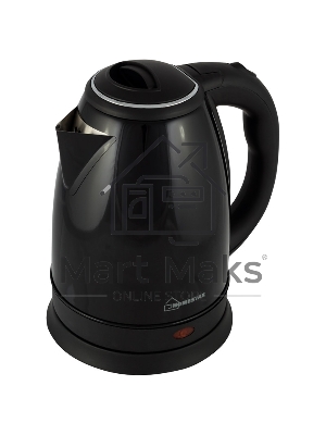 Чайник электрический Homestar HS-1010 (1,8 л) стальной черный