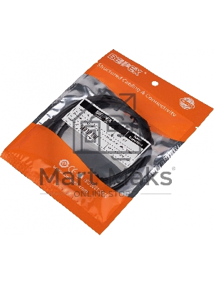 Кабель USB (m)-USB Type-C (m) 1м черный