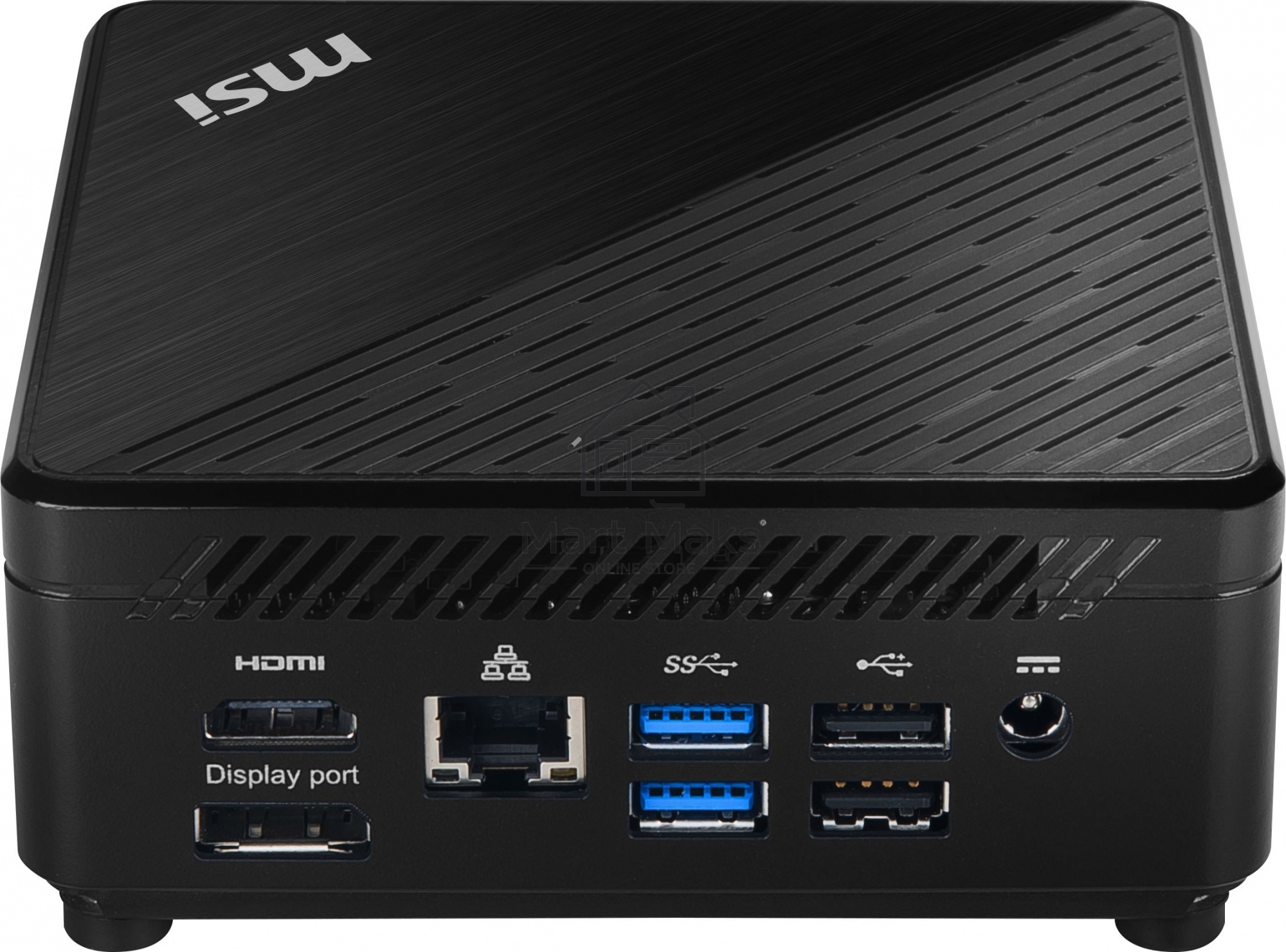 Неттоп/платформа MSI Cubi 5 12M-067BRU i5 1235U (1.3) Iris Xe noOS GbitEth WiFi BT 65W черный (936-B0A811-067)