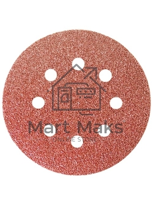 Круг абразивный Matrix на ворсовой подложке под 