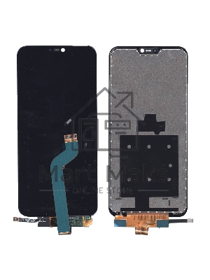 Дисплей для Xiaomi Redmi 6 Pro, Mi A2 Lite в сборе с тачскрином черный