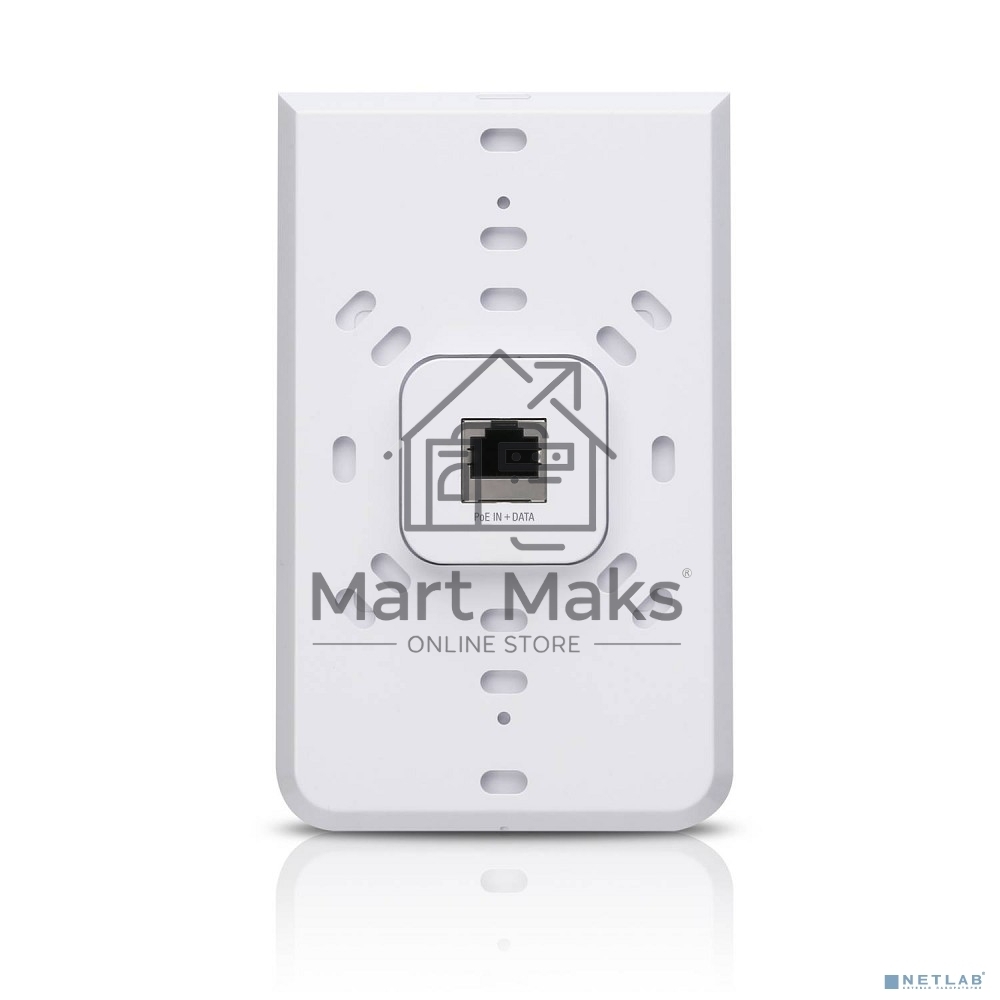 Точка доступаUBIQUITI UAP-IW-HD UniFi AP In-Wall HD Точка доступа 2.4+5 ГГц, ac Wave2, 4х4 MU-MIMO, 5х 1G RJ45, 802.3at/af