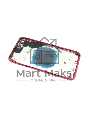 Задняя крышка (корпус) в сборе с рамкой для Apple iPhone 8 Plus красная