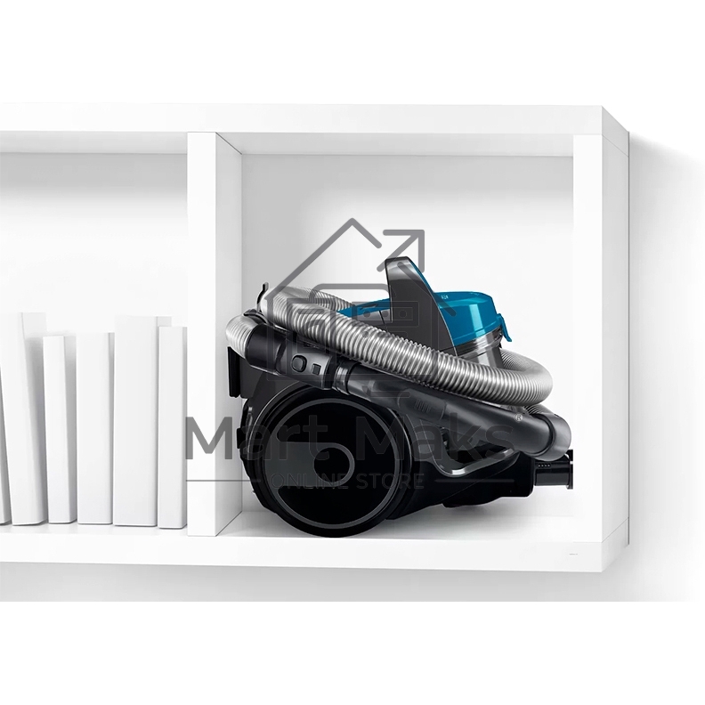 Пылесос Bosch BGS05A220 Global синий/серый, 700/800 Вт, уборка сухая, пылесборник контейнер 1.5 л