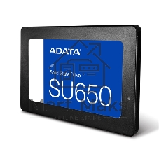 Накопитель SSD ADATA SU650, 256Gb, SATA III, 2.5