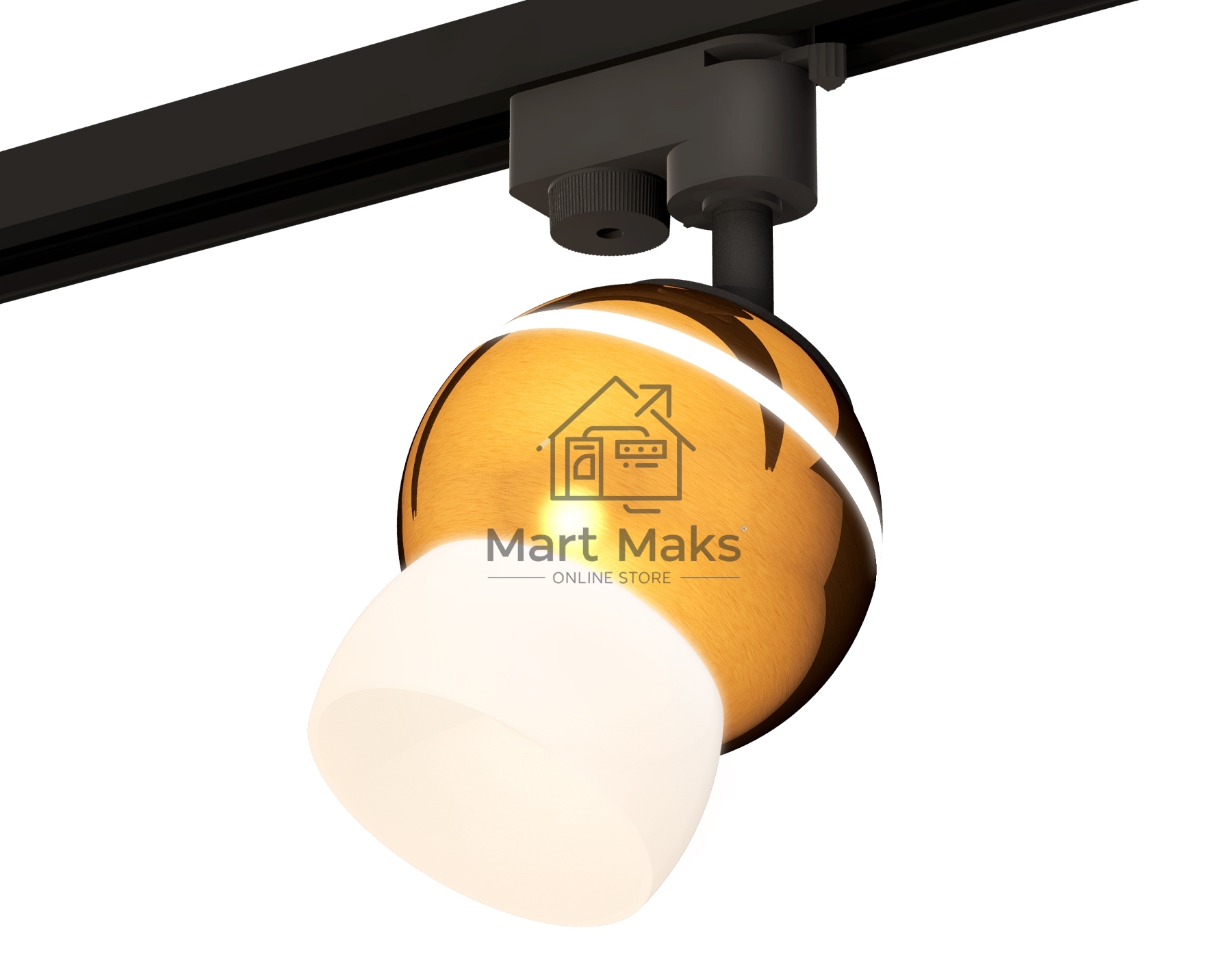 Светильник Ambrella light XT1105008 PYG/SBK/FR золото желтое полированное/черный песок/белый матовый MR16 GU5.3 LED 3W 4200K