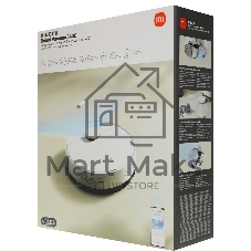 Робот-пылесос Xiaomi Robot Vacuum S40C EU белый, 2400 мAч Li-Ion, уборка сухая/влажная, пылесборник контейнер 0.52 л