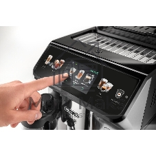 Кофемашина DeLonghi ECAM450.55.S серебристый/черный, исп. кофе - зерновой/молотый, 1.8 л, 1450 Вт, 19 бар