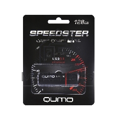 Флешка USB QUMO 128Gb SPEEDSTER 3.0 BLACK, цвет корпуса черный (QM128GUD3-SP-black)