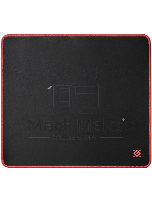 Игровой коврик Defenderчерный M 360x270x3 мм, ткань+резина