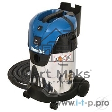 Строительный пылесос Makita VC3011L 1000Вт,3600л\м,210мбар,30л,шланг36ммх3.5м,10.5кг,кор,2нас,2 п\сб,щетка,2адапт,2труб
