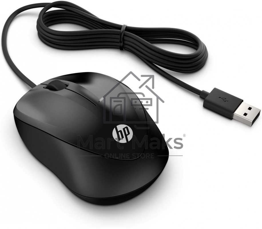 Мышь HP 1000 Wired Mouse
