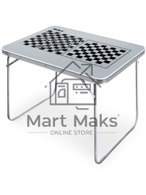 Стол НИКА ССТ-5/И складной игровой, металик