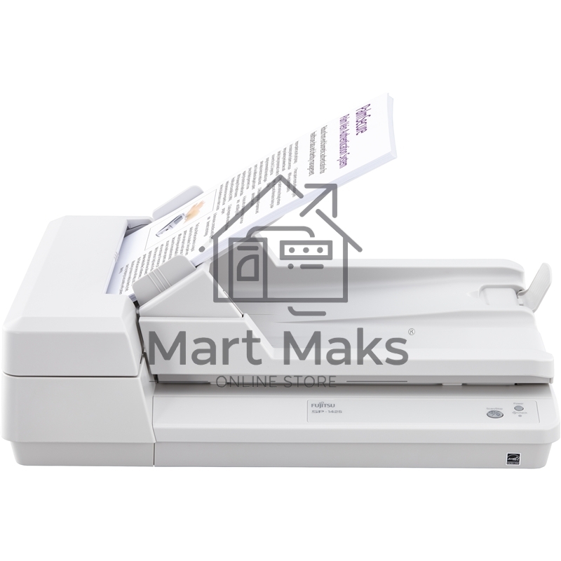 Сканер Fujitsu scanner SP-1425 (Flatbed, CIS, A4, 600 dpi, 25 ppm/50 ipm, ADF 50 sheets, Duplex, 1 y warr)