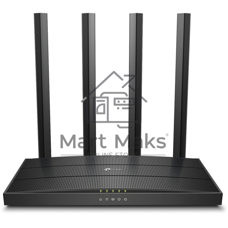 Роутер беспроводной TP-Link Archer C80 AC1900 10/100/1000BASE-TX черный