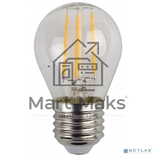 Светодиодная лампа ЭРА Б0035591 шарик F-LED P45-7w-827-E27 {2 партия Б0027948}