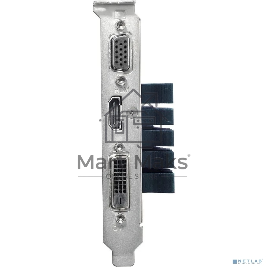 Видеокарта Asus PCI-E GT710-SL-2GD3-BRK-EVO NVIDIA GeForce GT 710 2048Mb 64 DDR3 954/5012 DVIx1 HDMIx1 CRTx1 HDCP Ret low profile