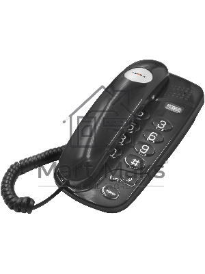Проводной телефон teXet TX-238 черный