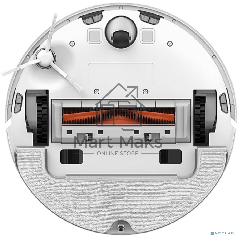 Робот-пылесос Dreame RLS3D Vacuum and Mop D10 Plus белый, 46 Вт, 5200 мАч Li-Ion, уборка сухая/влажная, пылесборник контейнер 0.4 л