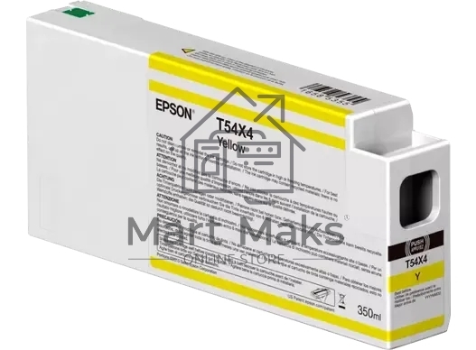Картридж Epson C13T54X400 желтый (350 мл.) для Epson SureColor SC-P6000/SC-P7000/SC-P8000/SC-P9000