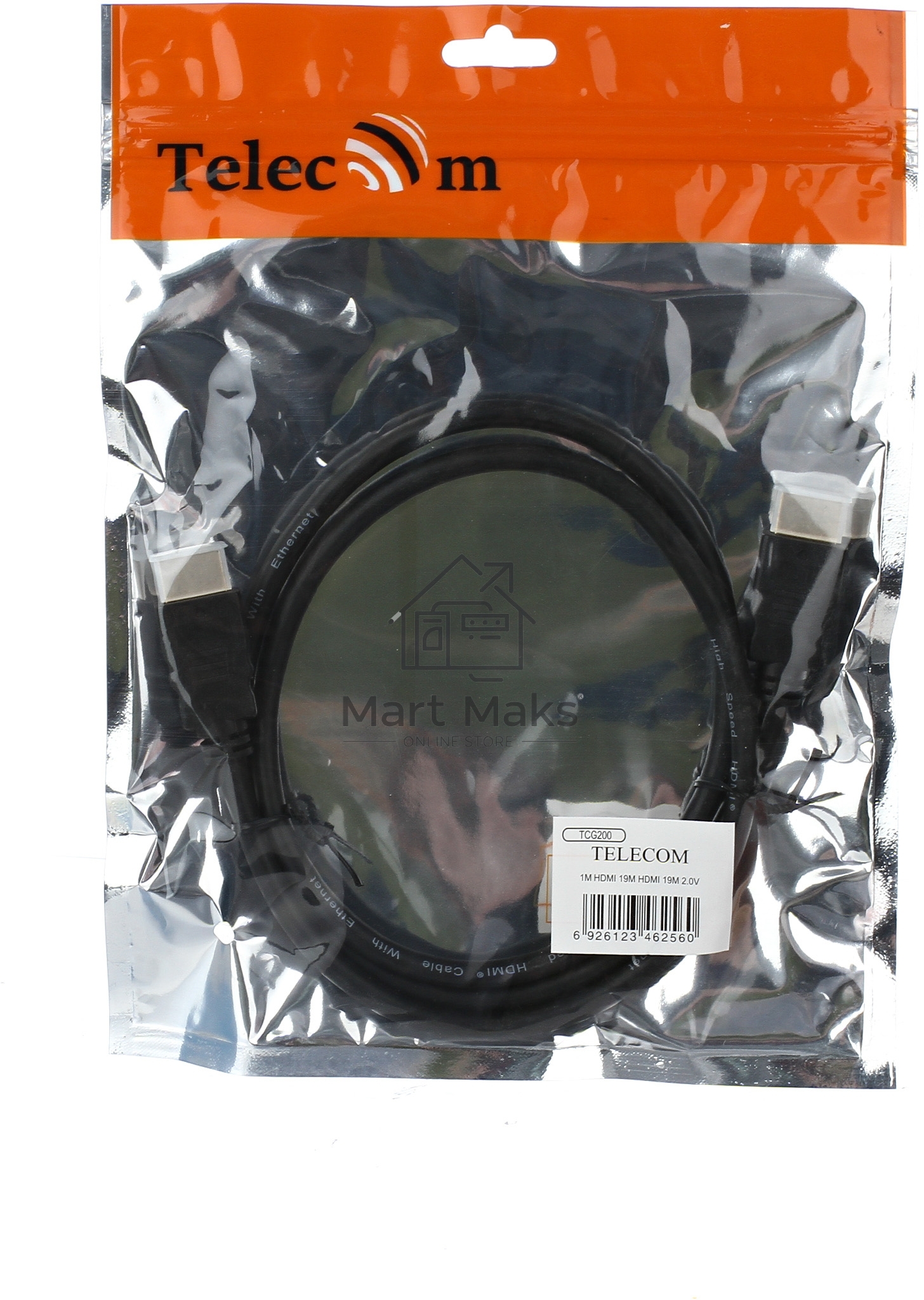Кабель Telecom HDMI 19M/M ver 2.0,1m <TCG200-1M>