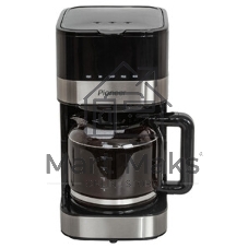 Кофеварка капельная Pioneer CM052D серебристый/черный, исп. кофе - молотый, 1.5 л, 900 Вт