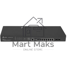 Коммутатор TP-Link JetStream SG3210XHP-M2, 8×2.5 Гбит/с + 2×10 Гбит/с SFP+, управляемый
