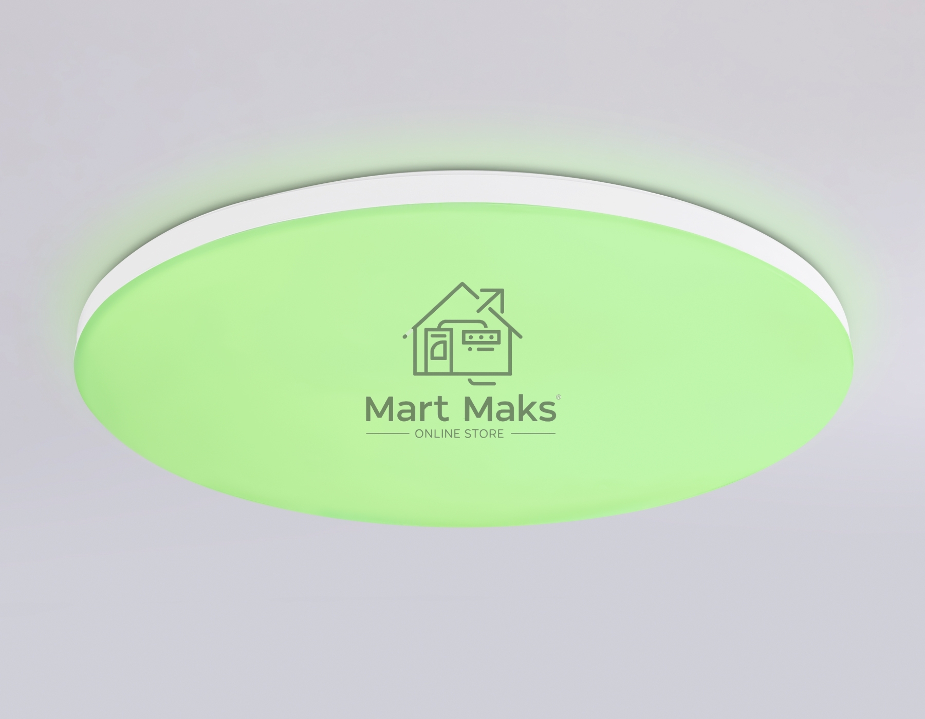 Умный светодиодный светильник FZ2002 WH белый IP54 25W 3000K-6500K+RGB Wi-Fi Алиса/Tuya/Smart Home/Alexa D370*55 (ПДУ ИК)