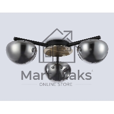 Светильник Ambrella light LH12006/3 BK/GD/SM черный/золото/дымчатый 18W 3000K D640*170
