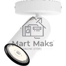 Потолочный светильник Philips PONGEE single spot white 1xNW 230V (лампы в комплект не входят)