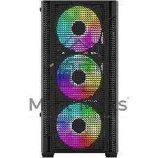 Корпус Bloody CC-124-BK, Mini-Tower, чёрный