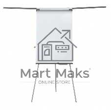 Флипчарт Cactus CS-FCT-M67x105 магнитно-маркерная меламиновая 67x105 см на треноге