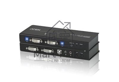 Удлинитель ATEN DVI Dual View KVM Extender