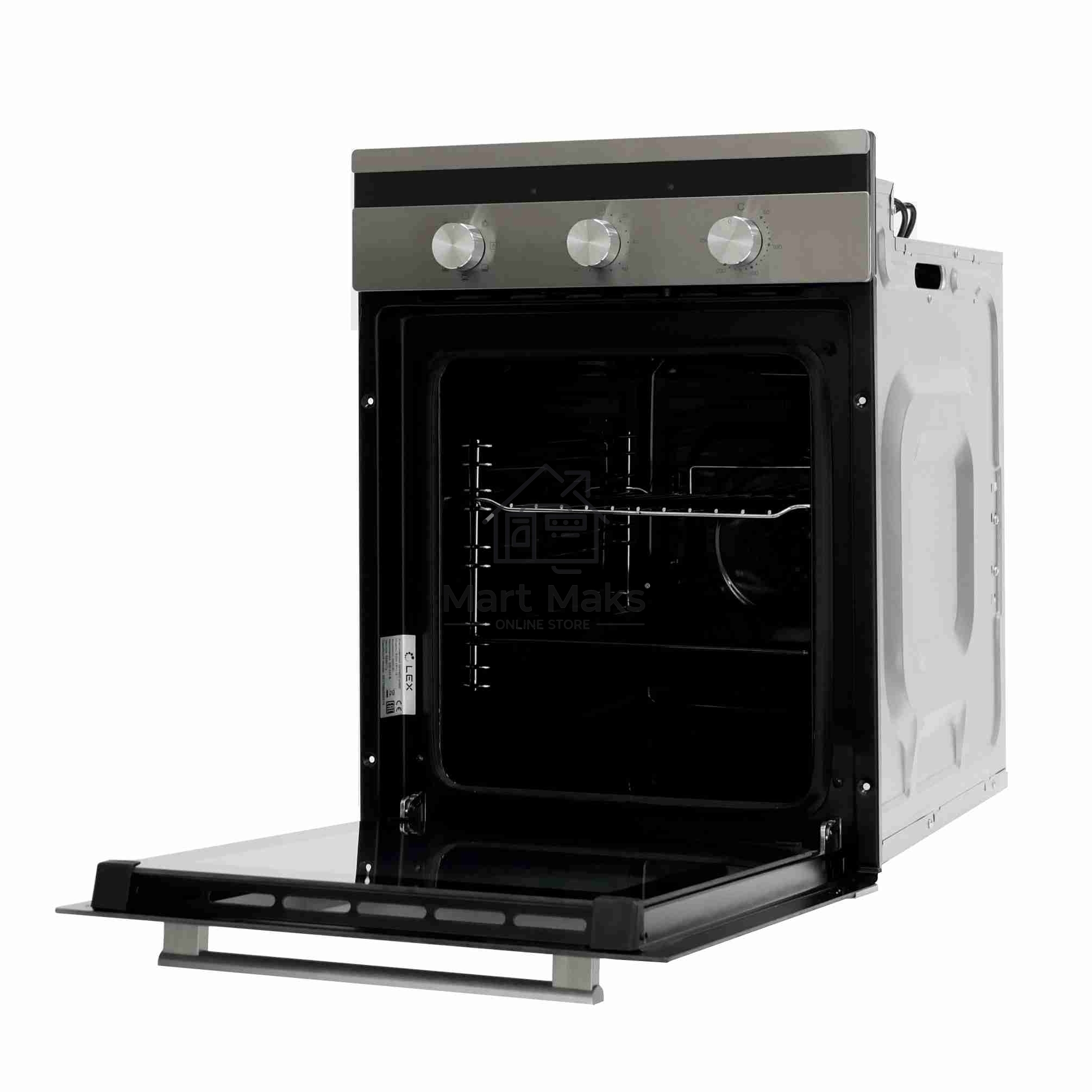 Духовой шкаф LEX EDM 4570 IX55 л, таймер, 7 функций, встраиваемый