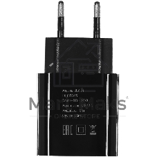Сетевое зарядное устройство Buro BUWD1 3A PD+QC черный