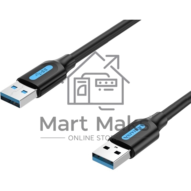 Кабель Vention USB 3.0 AM/AM - 0.5м Кабель Vention USB 3.0 AM/AM - 0.5м