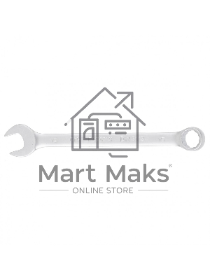 Ключ комбинированный Matrix, 15 мм, CrV, матовый хром