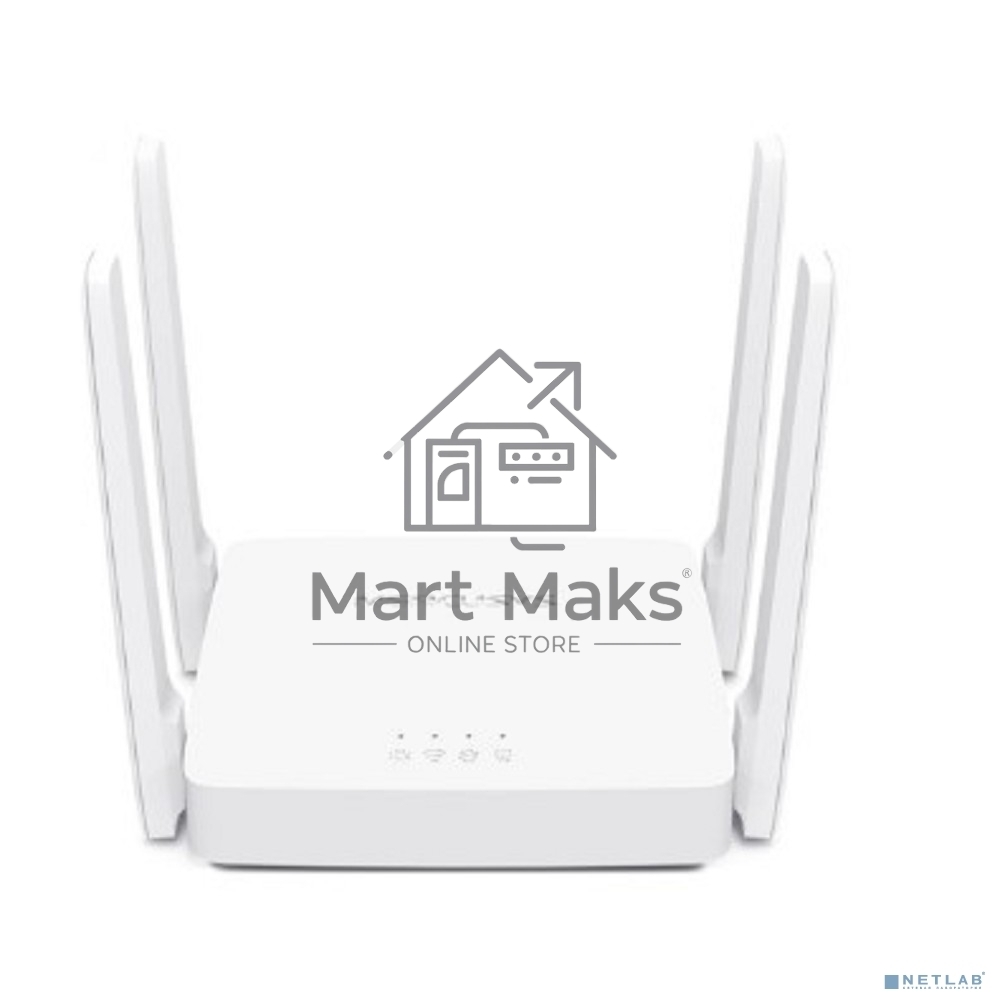 Роутер AC1200 Dual-Band Wi-Fi RouterSPEED: 300 Mbps at 2.4 GHz + 867 Mbps at 5 GHz SPEC: 4× Fixed External Antennas, 2× Gigabit LAN Ports, 1× Gigabit WAN PortFEATURE: Router/Access Point Mode, WPS/Reset Button, IPTV, IPv6, Beamforming, MU-MIMO