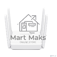 Роутер AC1200 Dual-Band Wi-Fi RouterSPEED: 300 Mbps at 2.4 GHz + 867 Mbps at 5 GHz SPEC: 4× Fixed External Antennas, 2× Gigabit LAN Ports, 1× Gigabit WAN PortFEATURE: Router/Access Point Mode, WPS/Reset Button, IPTV, IPv6, Beamforming, MU-MIMO