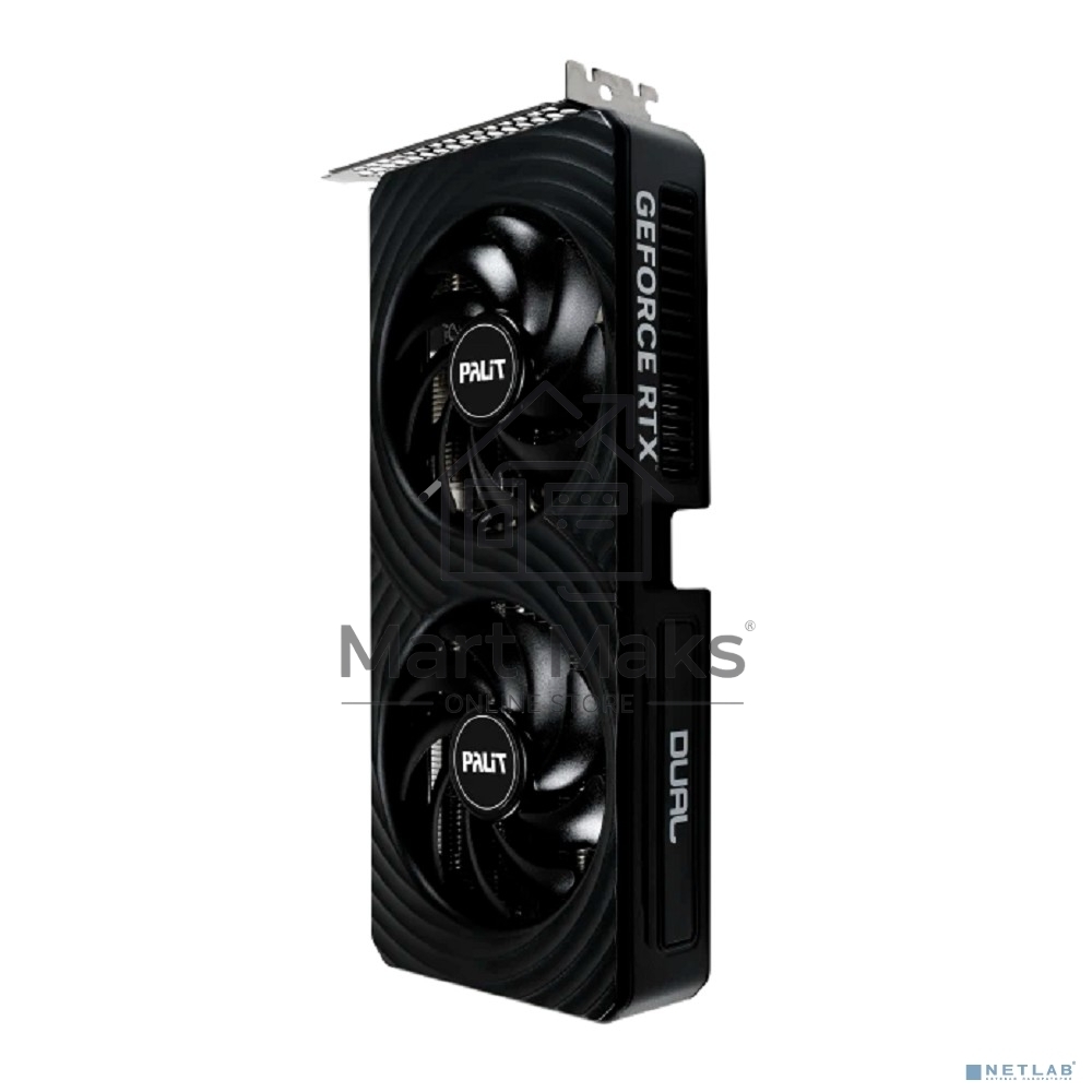 Видеокарта Palit PA-RTX5060Ti DUAL OC 8GB RTX5060TI 8Gb 128bit GDDR7 2407/28000 HDMIx1 DPx3 HDCP Ret