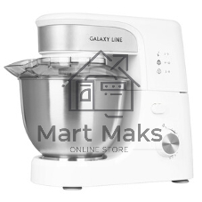 Миксер Galaxy Line GL 2231, белый, планетарный, 700 Вт, 12 скоростей