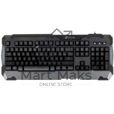 Клавиатура Oklick 731G проводная, USB Type-A, серый/белый