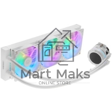 Жидкостная система охлаждения для процессора ID-COOLING SL360 XE белый 120мм алюминий+медь 1800rpm 30db 4-pin 350W