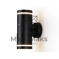 Светильник Ambrella light ST3333/2 BK черный IP54 GX53/2 max 15W 210*85*125